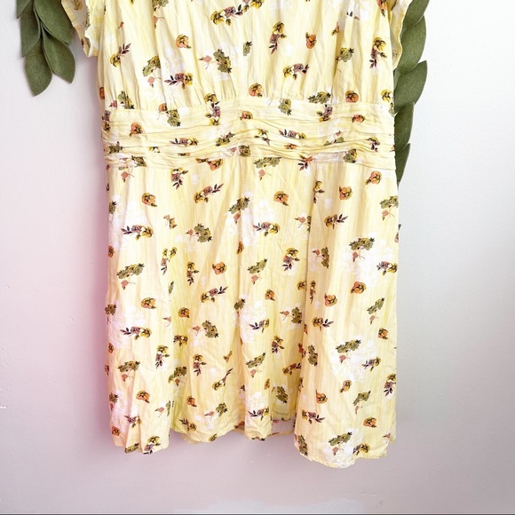 Eshakti Floral Print Pleat Waist Dress with Pockets - Picture 6 of 12